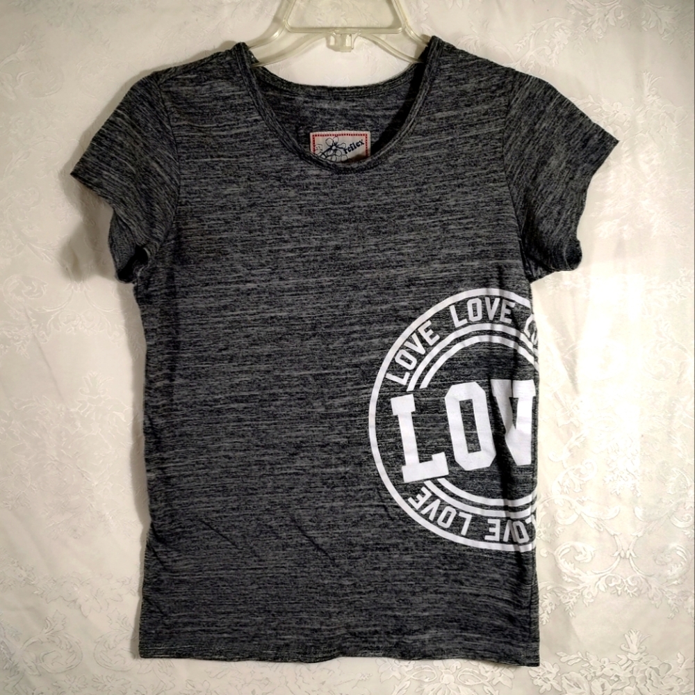 Reflex Life Is Out There gray tee   women's L  #461